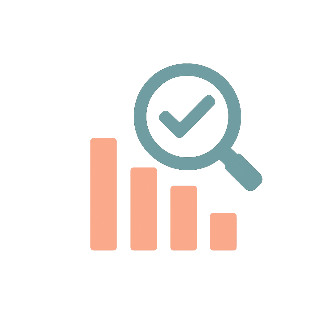 Tracking und Analytics Icon