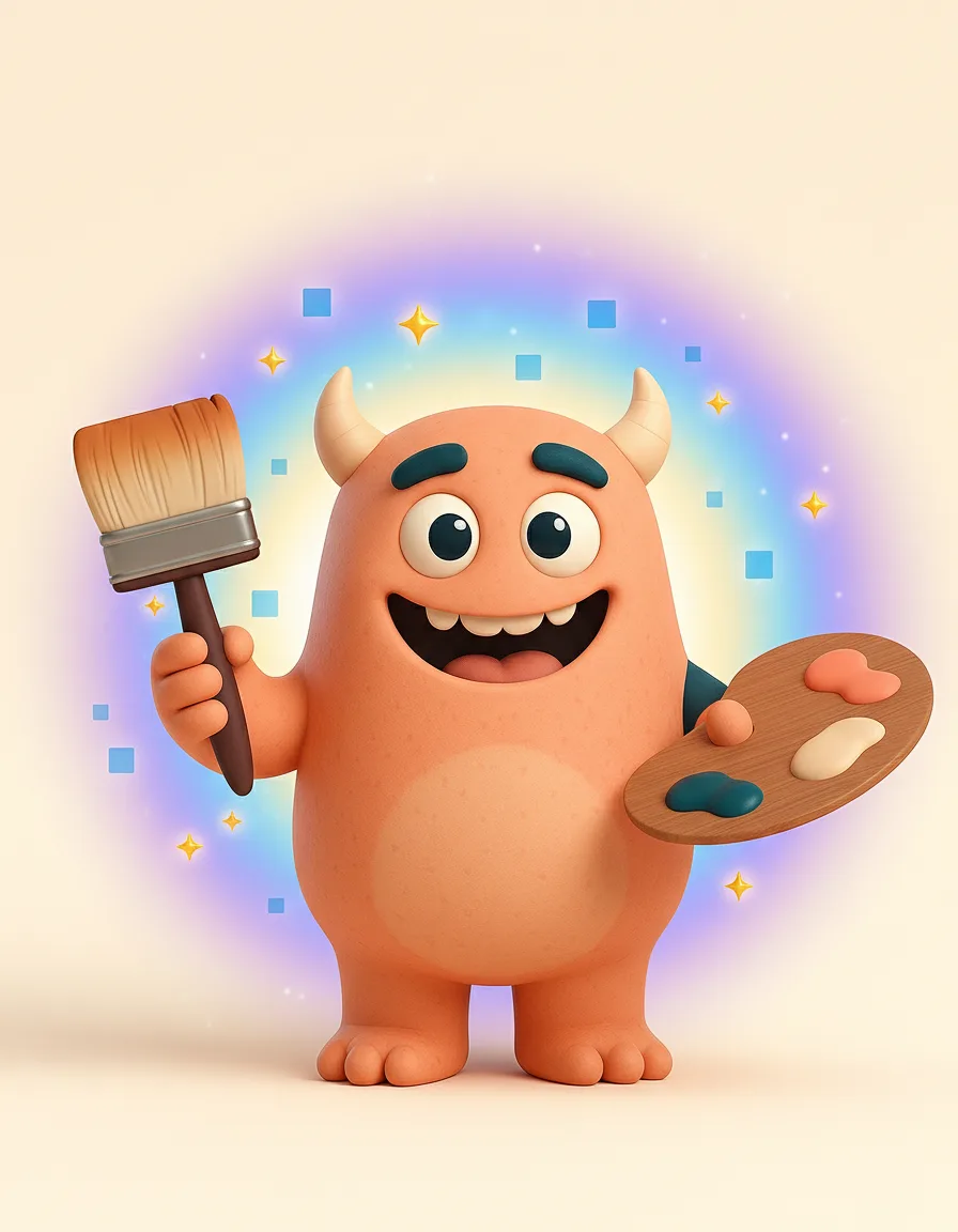 Profilbild von Pixel, Creative Director AI Image Generation im AI-Team von digital M.